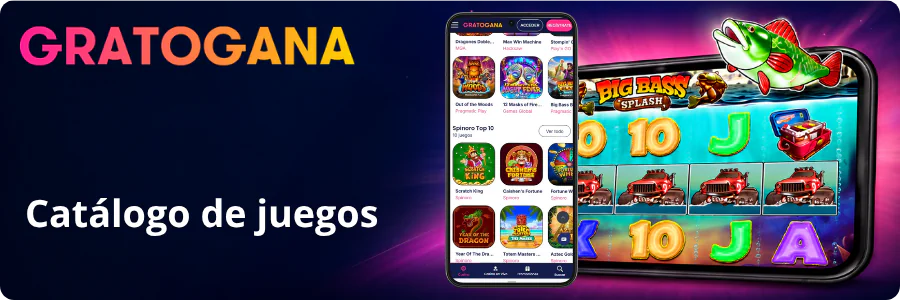 Catálogo de juegos Gratogana