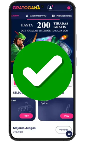 El registro se ha completado Gratogana